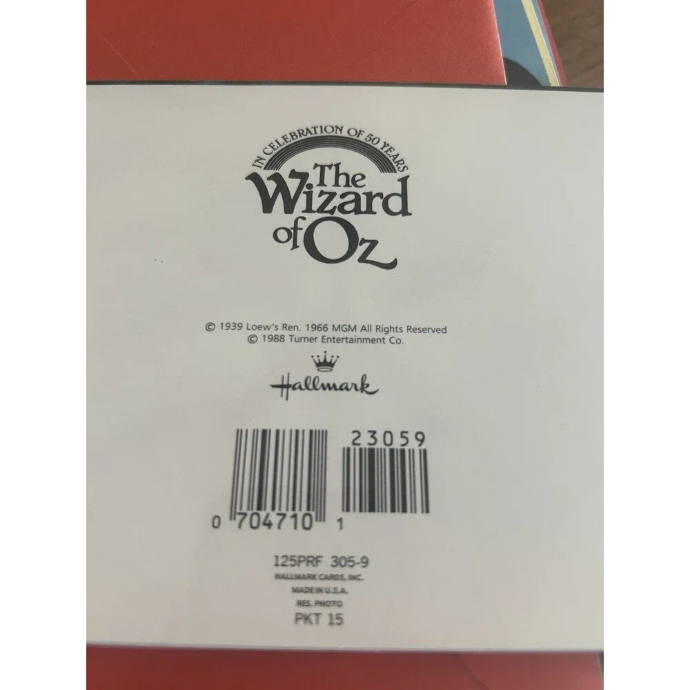 VTG 1960’s Wizard Of Ozz Post Card Black Greeting Card Lot 25+ Items